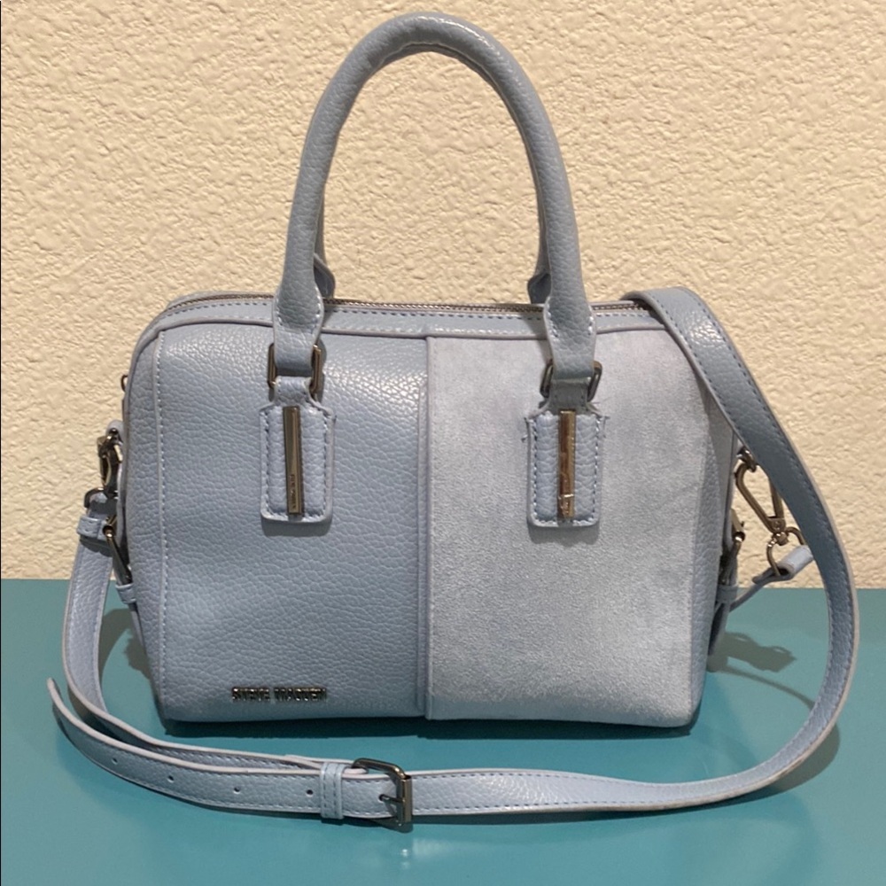 Steve Madden Light Blue Satchel